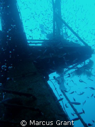This the mast of the P29 Patrol boat by Marcus Grant 